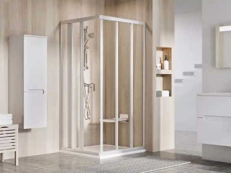 Ravak Supernova ASRV3+ASRV3 zuhanykabin szatén, transparent Bestseller
