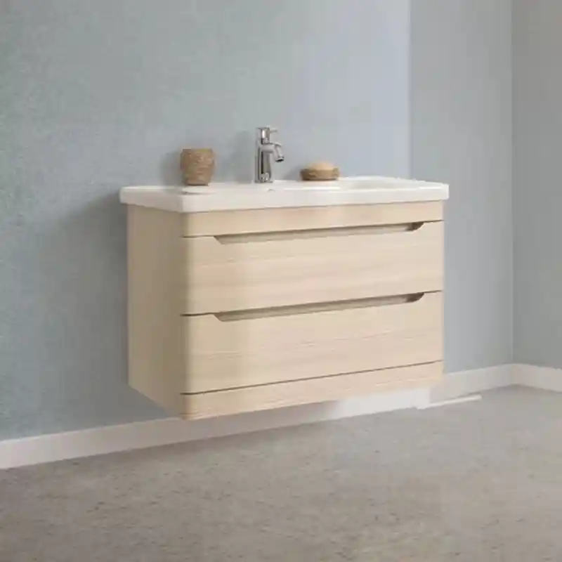 SOFT B80 Beige Fürdőszobai alsószekrény mosdóval Kedvezmény