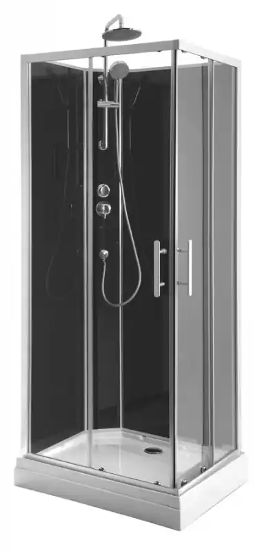 AQUALINE GRANVIK szögletes zuhanykabin, 700x900x2180mm, transzparent üveg Legkelendőbb