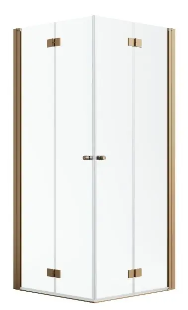 Árcsökkenés Radaway Nes Brushed Copper KDD-B szögletes szálcsiszolt réz zuhanykabin
