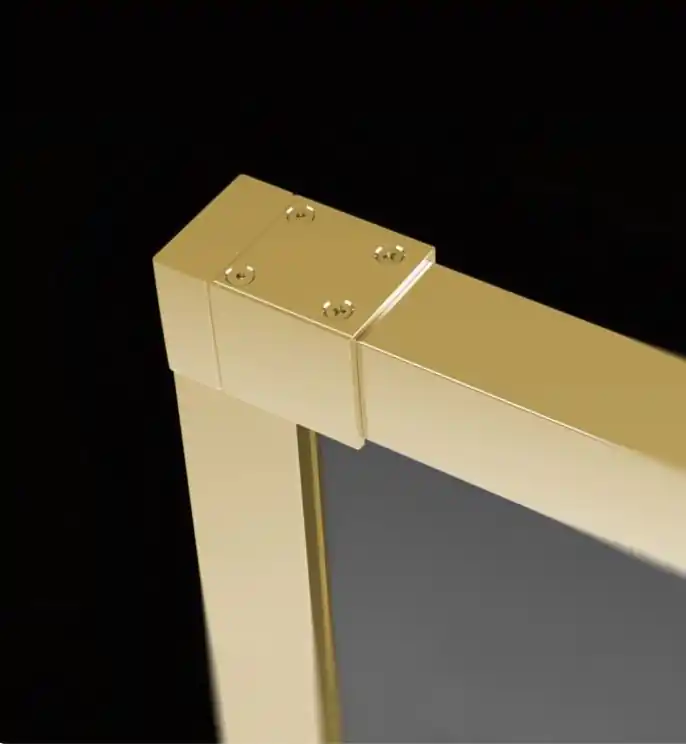 Radaway U toldóprofil Idea ajtó szett arany 20mm Expressz szállítás