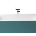 Zenon Kivu Wall Turquesa Metallic/Blanco Brillo kád Vedd meg most