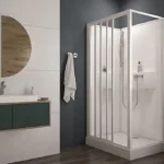 Sanglass kpl-KCDTr/BASIC-M-80x100-SHP zuhanykabinszett Alacsony ár