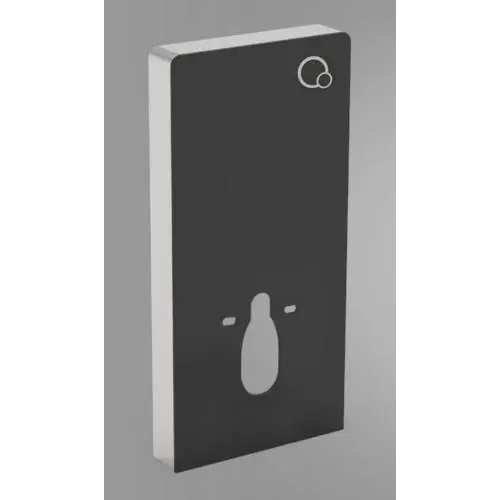 Wellis Corsica black falsík előtti WC tartály, fali WC-hez Szuper akció