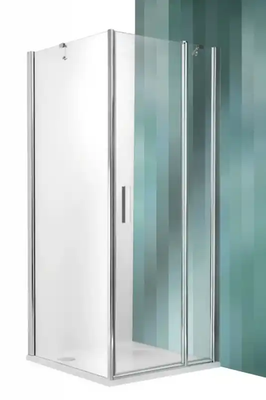 Roltechnik Tower Line TDO1+TB szimmetrikus zuhanykabin egy ajtóval és egy oldalfallal Gyors szállítás