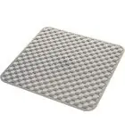 AQUALINE GEO fürdőszobai szőnyeg csúszásgátlóval, zuhanyfülkébe, 530x530mm, bézs (97535303) Kedvezmény