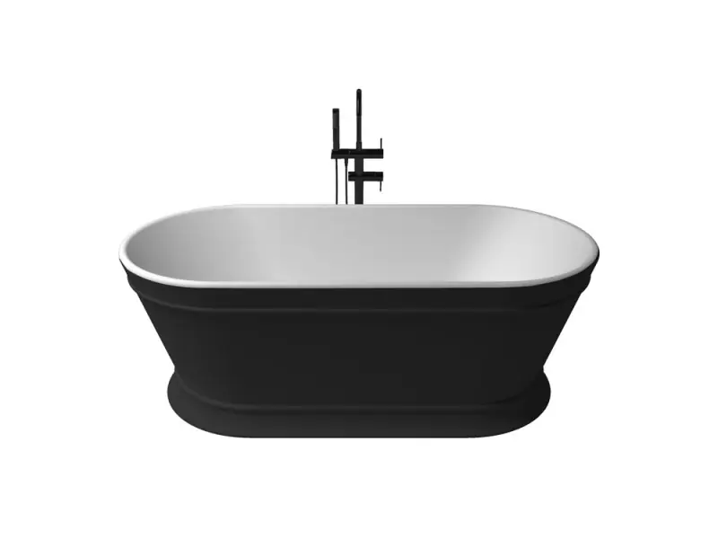 Zenon Heritage Negro/Blanco Mate szabadonálló kád Azonnal elérhető