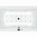Azonnali szállítás M-Acryl Wellness Premium Plus 28 fúvókás elektronikus hidromasszázs