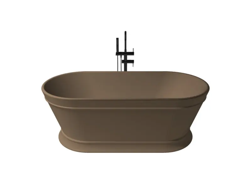 Szuper akció Zenon Heritage Terracotta Mate szabadonálló kád