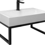 Konglomerátum mosdó GOYA 50cm + rám Legnépszerűbb
