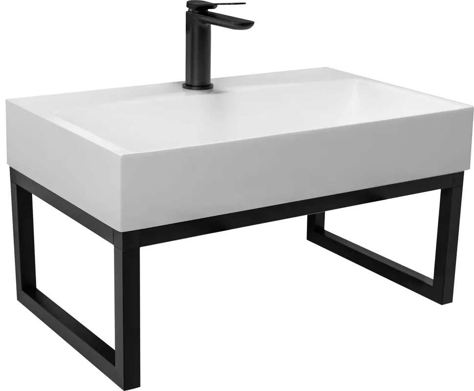 Konglomerátum mosdó GOYA 50cm + rám Legnépszerűbb