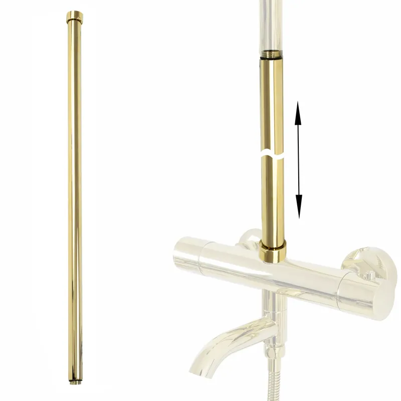 Legnépszerűbb Hosszabbító kád-zuhany szetthez GOLD 60cm
