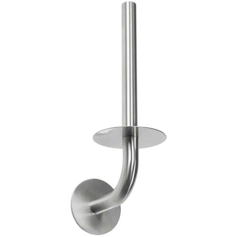 Falra szerelhető wc papír tartó Nickel brush INOX 322220 DUO Expressz szállítás