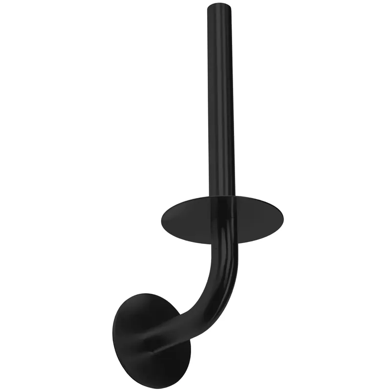 Újdonság Falra szerelhető wc papír tartó BLACK 322220A DUO