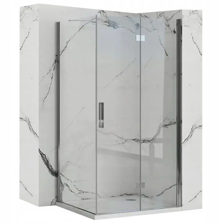 Különleges ajánlat Zuhanykabin Rea Molier Chrom 80x90