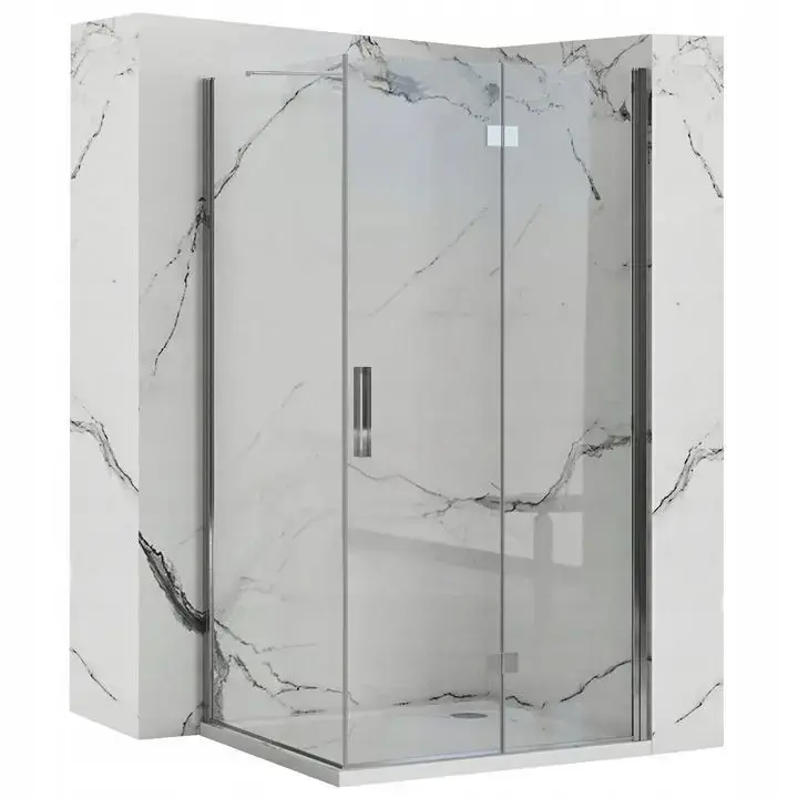 Zuhanykabin Rea Molier Chrom 100x90 Akció