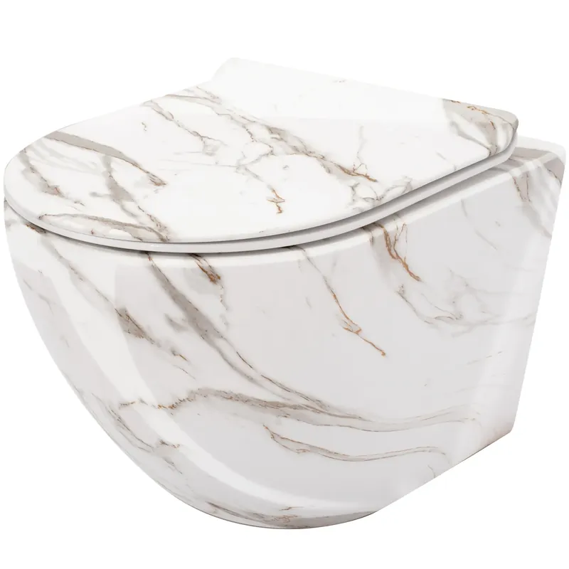 Olcsóbb WC csésze Rea Carlos Slim Lava Shiny