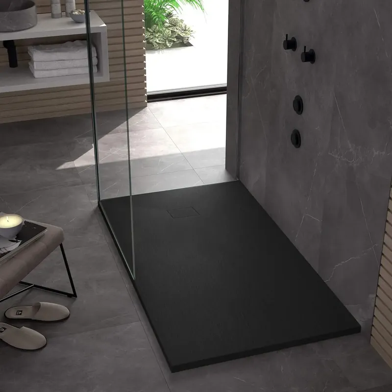 Exkluzív ajánlat Zuhanytálca Magnum Black 100x80