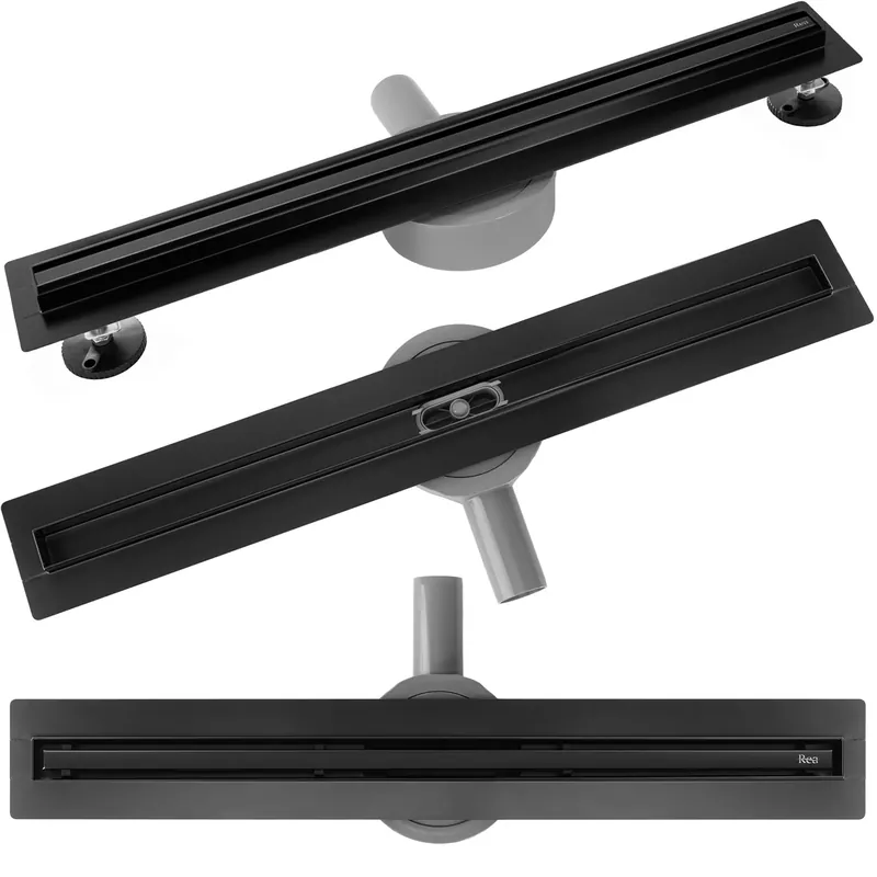 Lineáris lefolyó Neox Slim pro black 80 Korlátozott ajánlat