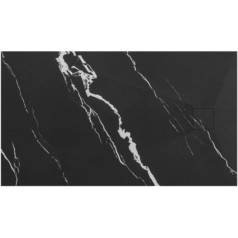 Akciós ár Zuhanytálca Magnum CARRARA BLACK 90x120
