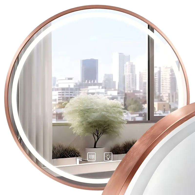 LED Tükör 80cm MMJ BRUSH COPPER Expressz kézbesítés