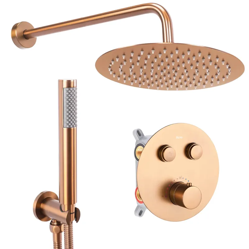 rejtett Zuhanyszett Rea LUNGO COPPER BRUSH BOX Vásárlói kedvenc