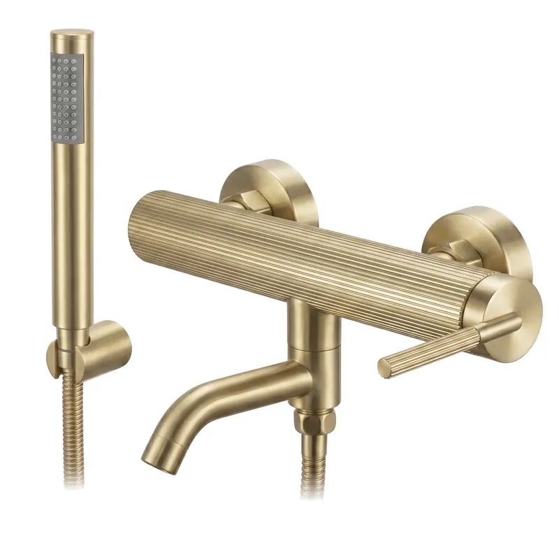 Gyors kiszállítás Fürdőkád csaptelep Argon Brush Gold