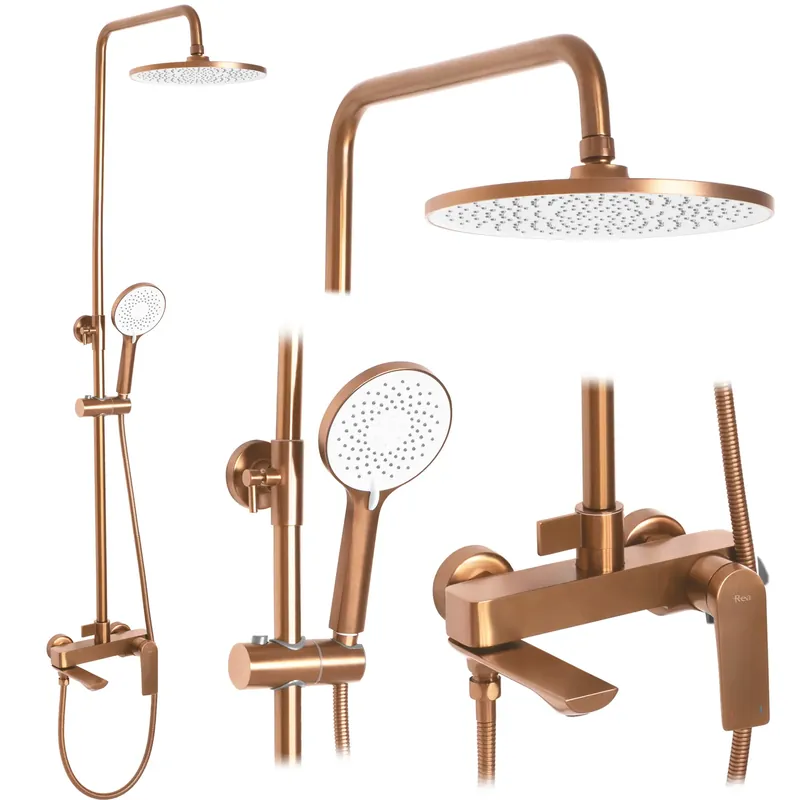 Zuhanyszett REA AVALON Copper BRUSH Outlet