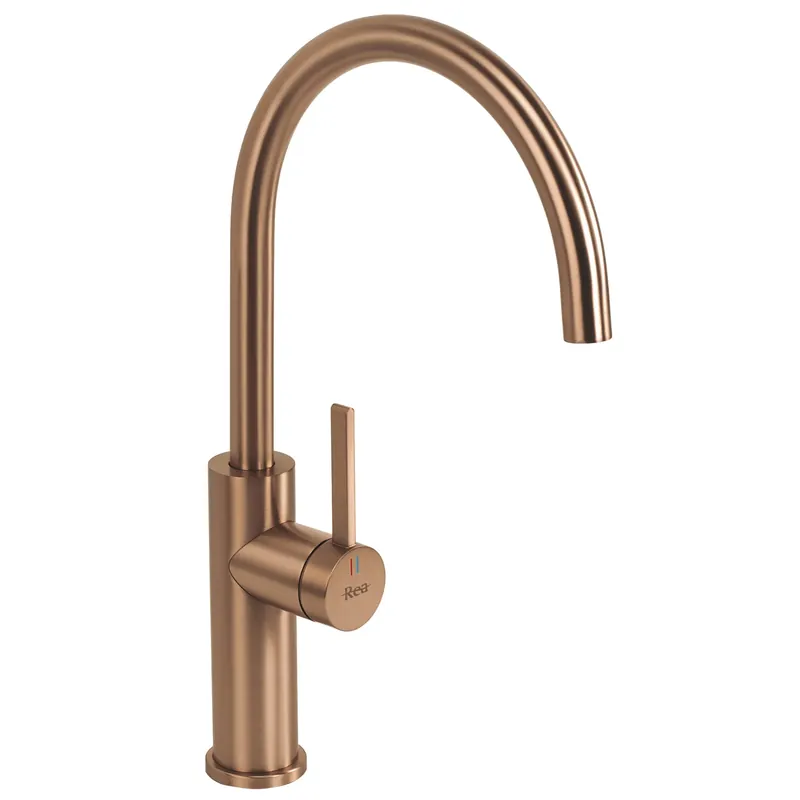 Konyhai csaptelep REA Rivo Brush Copper Expressz szállítás