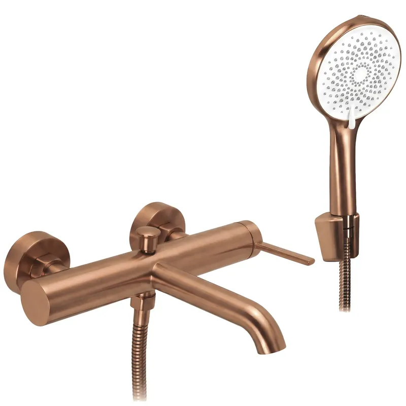 Árcsökkenés Fürdőkád csaptelep Rivo Brush Copper