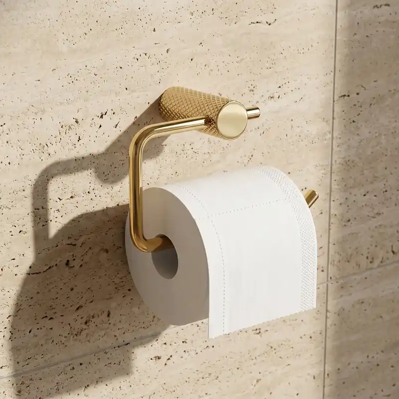 Vedd meg online Falra szerelhető wc papír tartó A62309G OTTO Gold