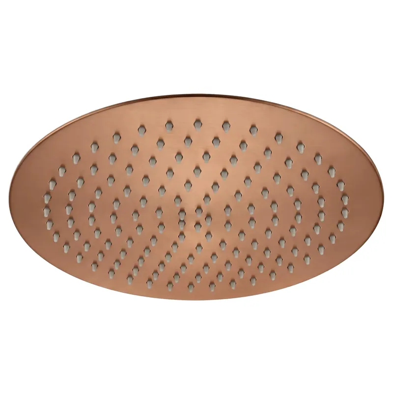 Kerek esőztető zuhanyfej REA JS-P014BRG 30cm Brush Copper Szuper akció