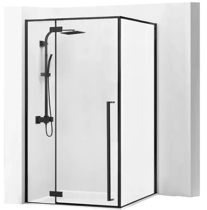 Zuhanykabin Rea Fargo 120x90 black Mat Ne maradj le