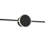 TÜKÖR fölötti LED lámpa Rea 60CM APP849-1W ROUND BLACK Szezonális akció