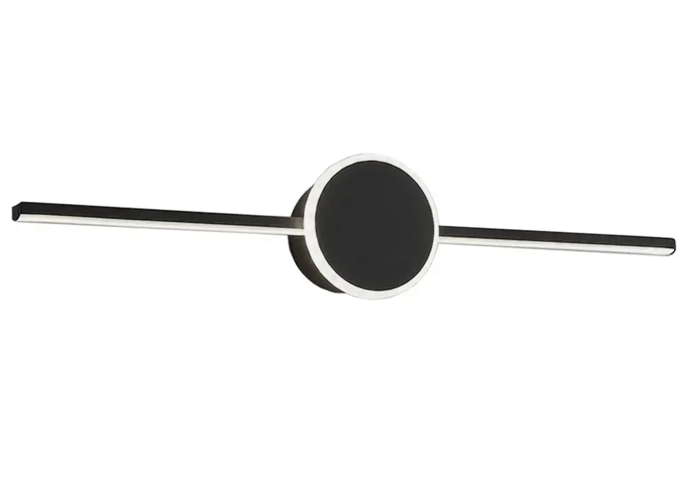 TÜKÖR fölötti LED lámpa Rea 60CM APP849-1W ROUND BLACK Szezonális akció