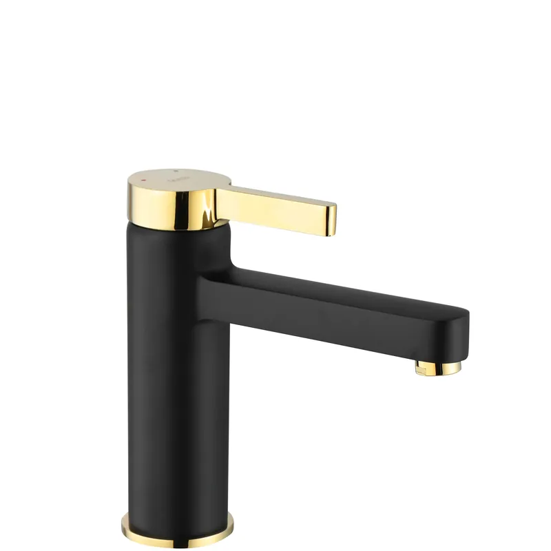 Fürdőszobai csaptelep REA Polo Black Gold Low Szezonális akció