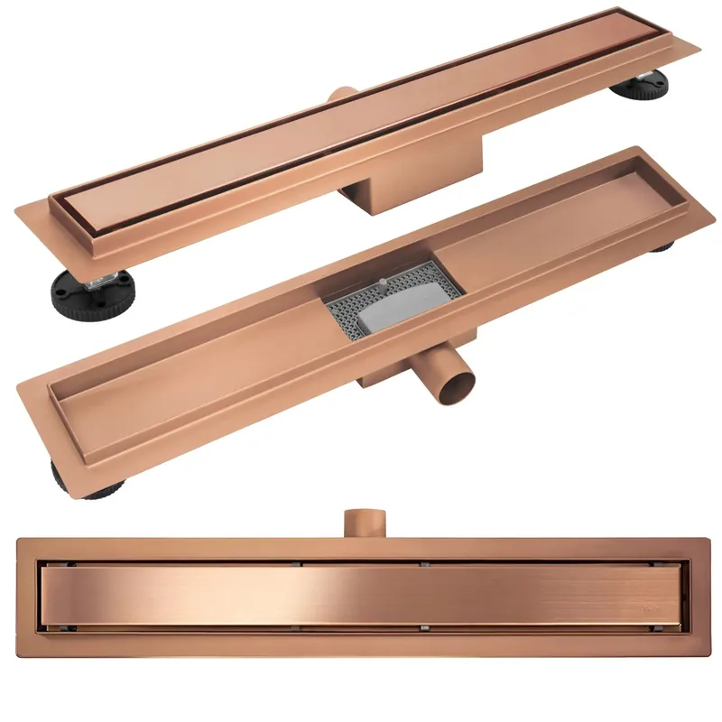 Zuhanylefolyó Rea Neox brush copper 100 Expressz kézbesítés