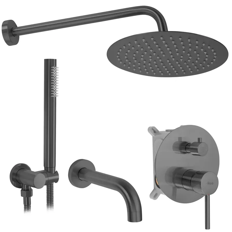 Beépíthető kád- és zuhanyszett Rea Lungo Titan + box Szuper akció