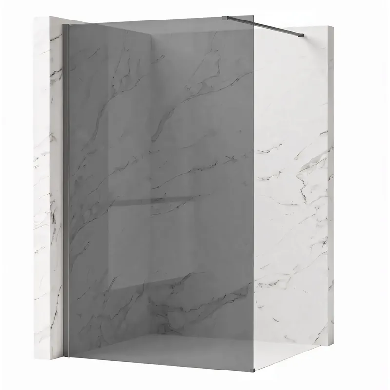 Alacsony ár Zuhanyfal Rea Flexi Grey / Titan 120
