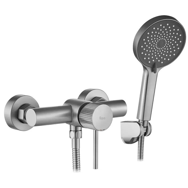Gyors szállítás Zuhanycsaptelep Lungo Stripe BRUSH NICKEL