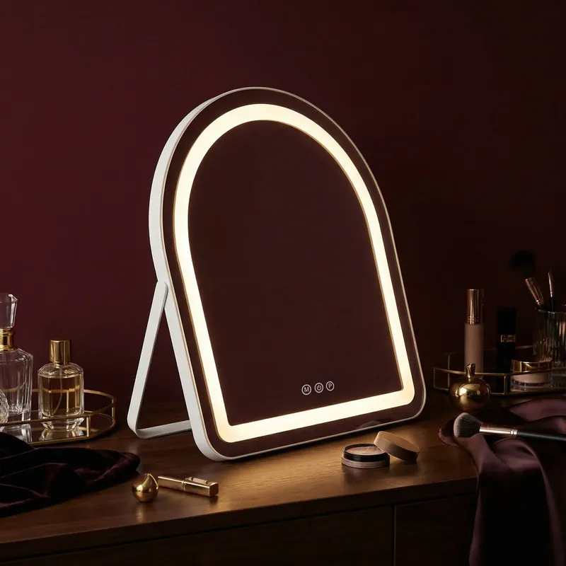 Szuper ajánlat LED Tükör GLAM White 40x45cm