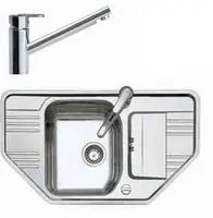 Teka Cosmos 45 E CN + Aquata EMX B mosogató és csaptelepTeka Azonnal elérhető