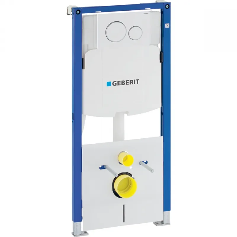 Geberit Duofix fali WC-szerelőelem Sigma20 nyomólappal, fehér/fényes króm/fehér 111.301.KJ.5Geberit Szuper akció