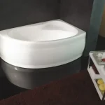 Árengedmény Kolpa-San Romeo 155x100 aszimmetrikus sarokkád (155 x 100 (95) cm, Beépíthető balos, #741530 L)Kolpa-San