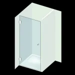Varioglass Signum 101 Zuhanyajtó víztiszta üveg (80x200 cm)Varioglass Árcsökkenés