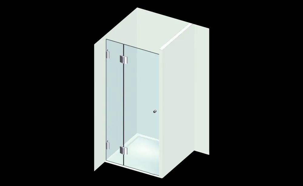 Varioglass Globus 104 90x200 cm-es Zuhanyajtó (90x200 cm, zöld üveg)Varioglass Expressz szállítás