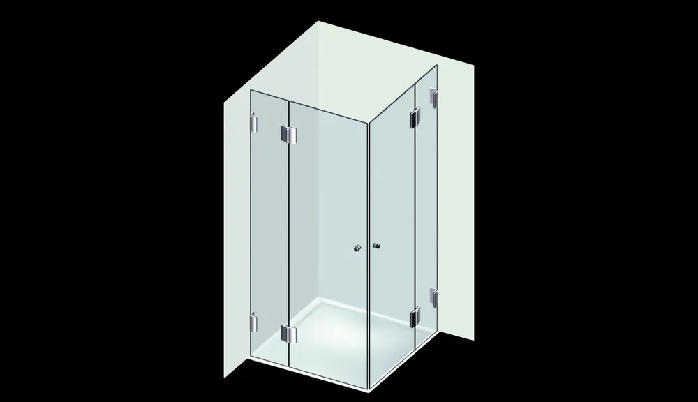 Varioglass Signum 214 Zuhanykabin víztiszta üveg (80x80x200 cm)Varioglass Legkelendőbb