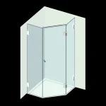 Varioglass Moment 301 Zuhanykabin (90x90x200 cm)Varioglass Outlet