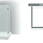 Ajánlat Varioglass Signum 403 Zuhanyfal (110x90x30x200 cm)Varioglass