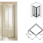 Hüppe Express GTE2 80/90 szögletes zuhanykabin (mattezüst, 78-80, Anti-Plaque üveg, 80x80 cm, #EX1111.087.322)Hüppe Vásárlói kedvenc